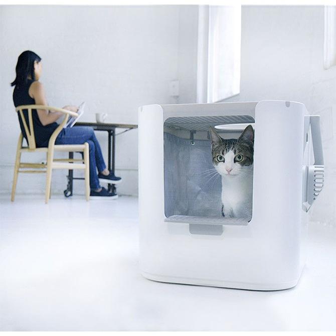 猫用トイレ 大きめ Modkat モデキャット Modko Modkat モデキャット Xl Litter Box モデキャットxlリターボックス Ga Uminecco ウミネッコ 通販 Yahoo ショッピング