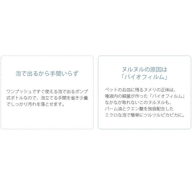 犬 猫 食器洗剤 ペット ヌメリ取り わんにゃん食器の洗剤 ポンプボトル300ml Ga Uminecco ウミネッコ 通販 Yahoo ショッピング