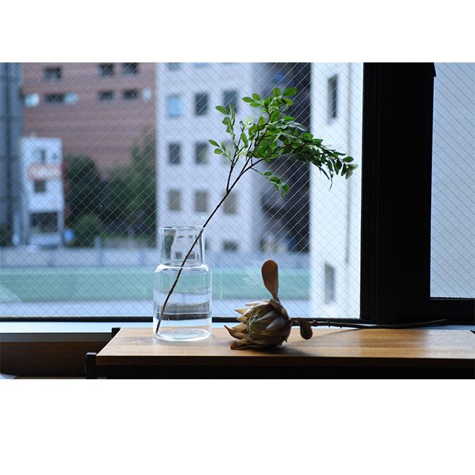 フラワーベース 花瓶 ガラス シンプル おしゃれ Horn Please ホーン