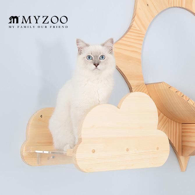 猫 キャットステップ キャットウォーク 壁付け 壁掛け MYZOO マイズー