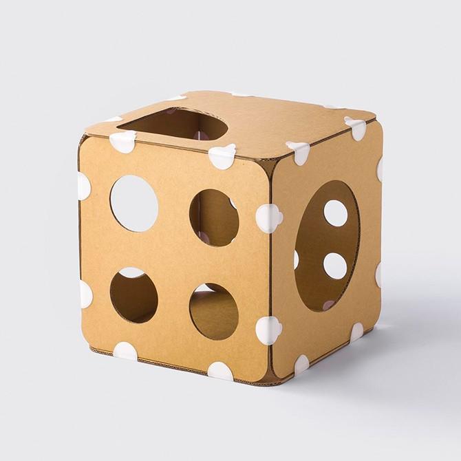 猫用 ダンボール キャットタワー おしゃれ 組み立て Pidan ピダン キャットキューブ スクエア 6枚 Ga 148 Uminecco ウミネッコ 通販 Yahoo ショッピング