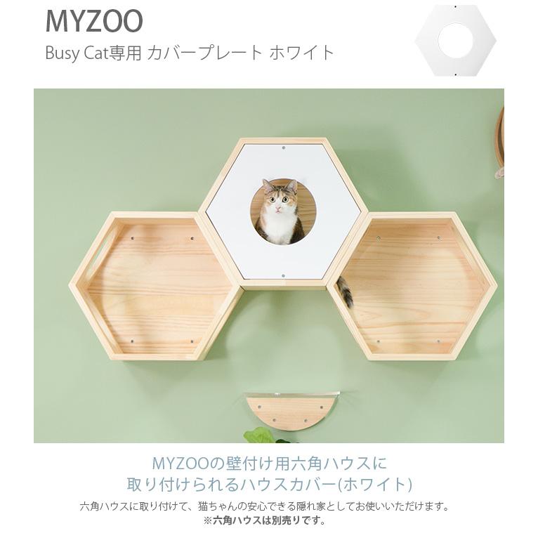 猫 ハウス スツール 六角 木製 キャットステップ MYZOO マイズー