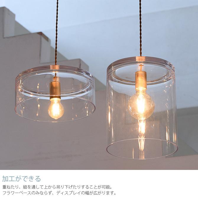 フラワーベース 花瓶 透明 円筒 シンプル FOYER ホワイエ PVシリンダー 直径40cm×高さ60cm_5