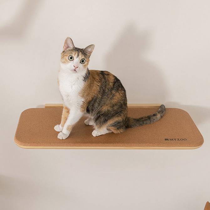 マイズー　キャットステップ　まとめ買い割有り キャットステップ 猫 ステップ 壁 上下運動 MYZOO マイズー CORK