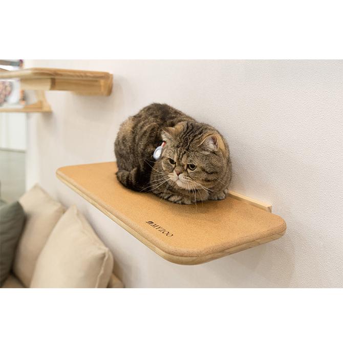キャットステップ 猫 ステップ 壁 上下運動 MYZOO マイズー CORK