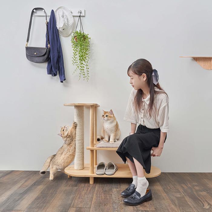 キャットタワー キャットスツール シューズラック シューズスツール