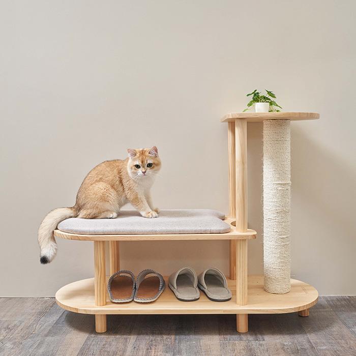 キャットタワー キャットスツール シューズラック シューズスツール