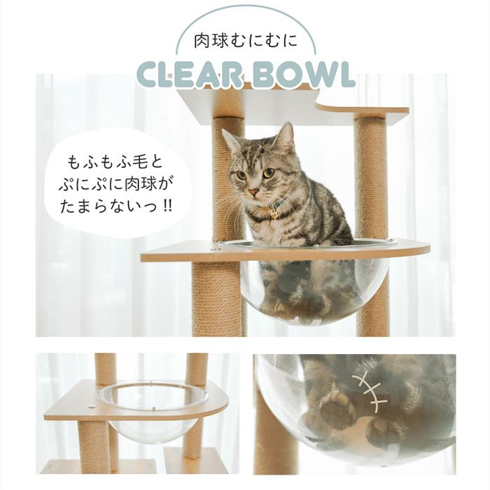 キャットタワー 猫用 猫タワー ハイタイプ 据え置き Wanyanya わにゃ