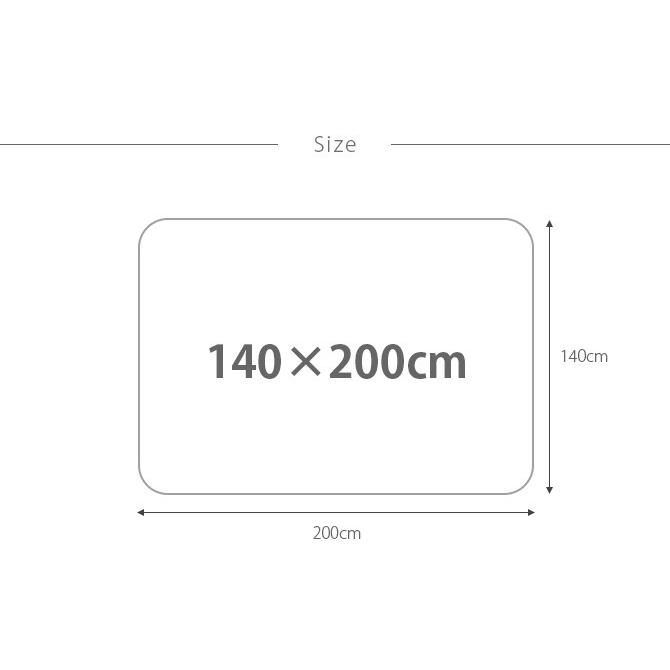 ペット カーペット マット ラグ 洗える ペット用木目調ラグ 140×200cm_14