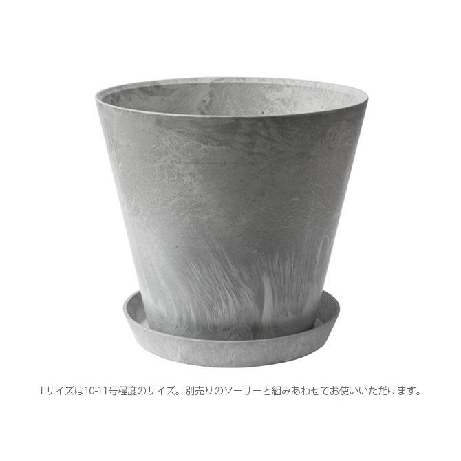 鉢 ポット プランター おしゃれ 穴付き amabro アマブロ ART STONE