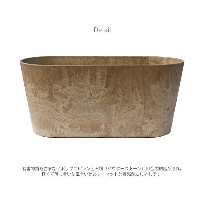 プランター 鉢 ポット おしゃれ 穴付き amabro アマブロ ART STONE アート ストーン コンテナラウンド S |  | 05