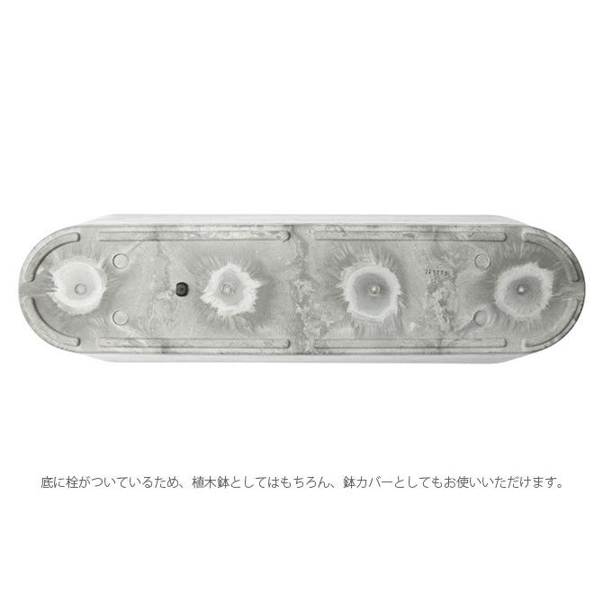 プランター 鉢 ポット おしゃれ 穴付き amabro アマブロ ART STONE アート ストーン コンテナラウンド M |  | 07