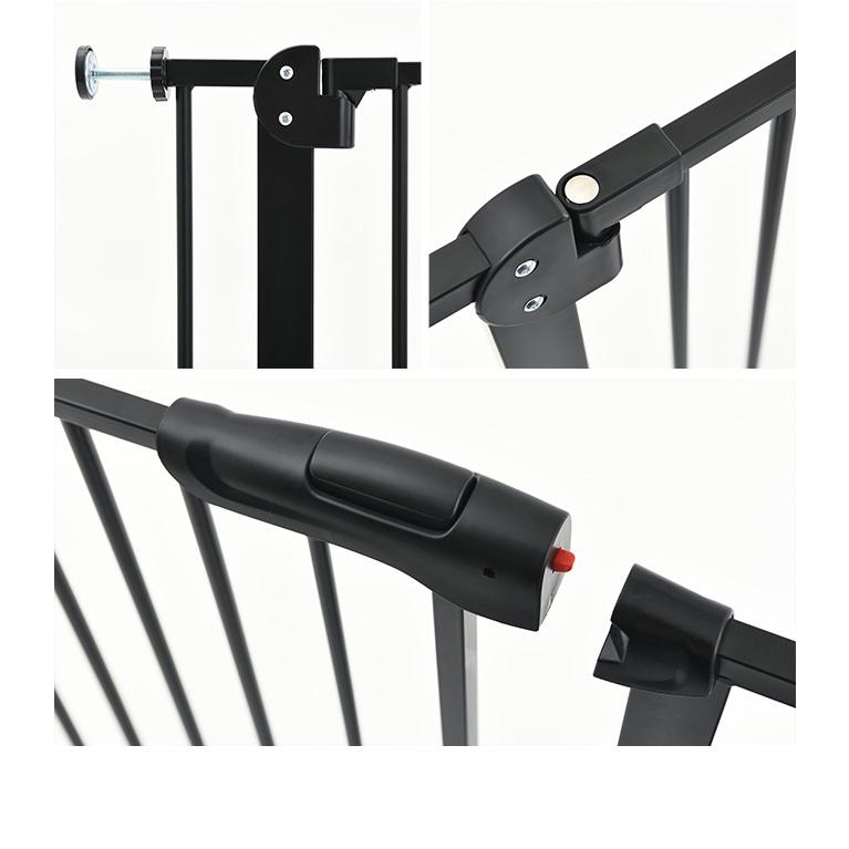 ペットゲート 突っ張り ペットフェンス セーフティゲート おしゃれ 犬 ペットゲート uminecco ウミネッコ ツヤ消し スチールゲート |  | 13