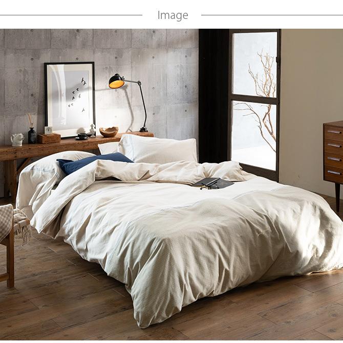 ピロケース 枕カバー おしゃれ モノトーン グレー Fab the Home ファブ