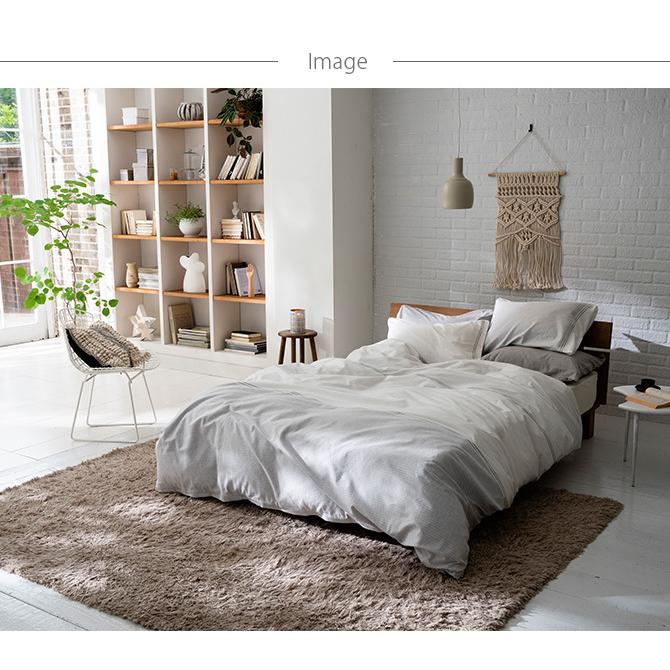 ピロケース 枕カバー おしゃれ モノトーン グレー Fab the Home ファブ