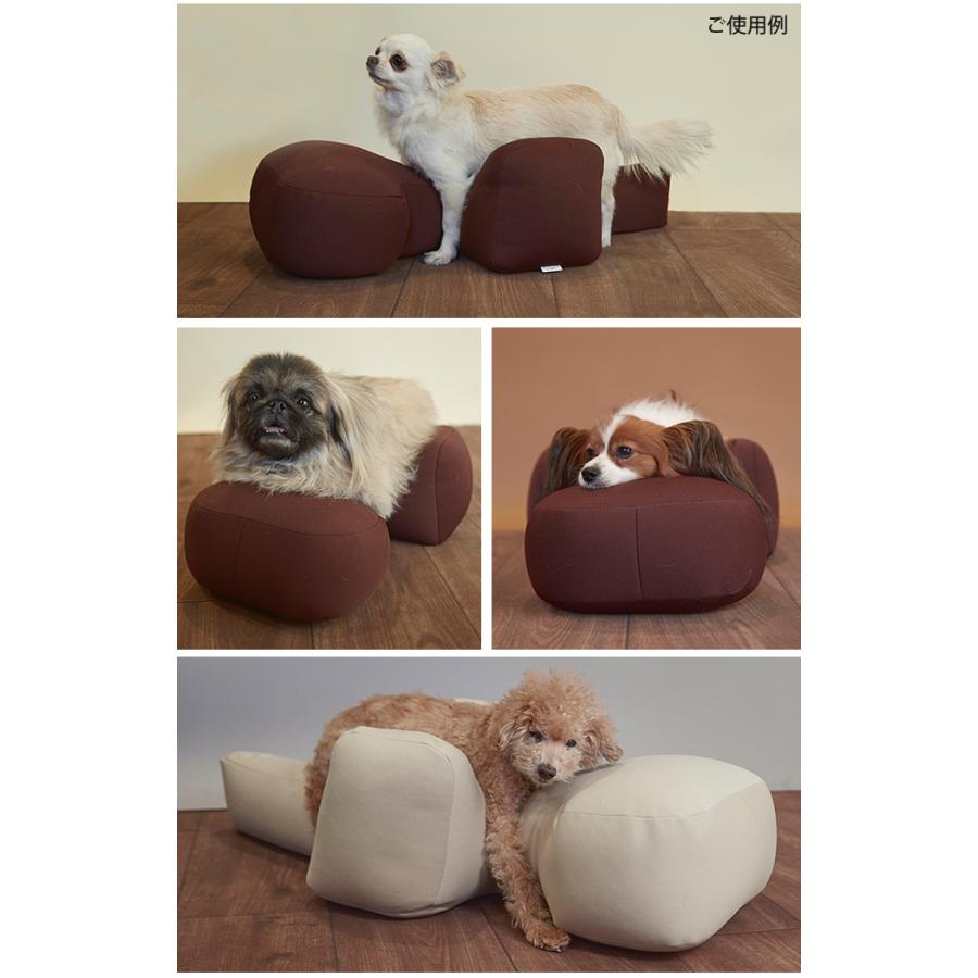 ペットベッド 犬 小型短足犬 介護 シニア ビーズクッション OneAid ワンエイド リラクッション DM｜girlyapartment｜08