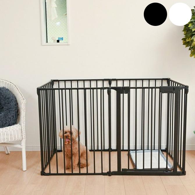 0501-054 ペットサークル※未検品 楽天市場】ペット 犬 ペットサークル スチール製 アイボリー グレー