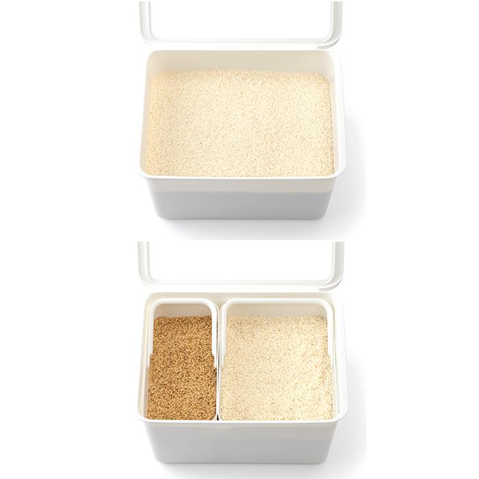 収納ケース 小物収納 ストッカー ペットフード おもちゃ like-it ライクイット ハンドル付きストックケース スリム 同色2個セット |  | 09