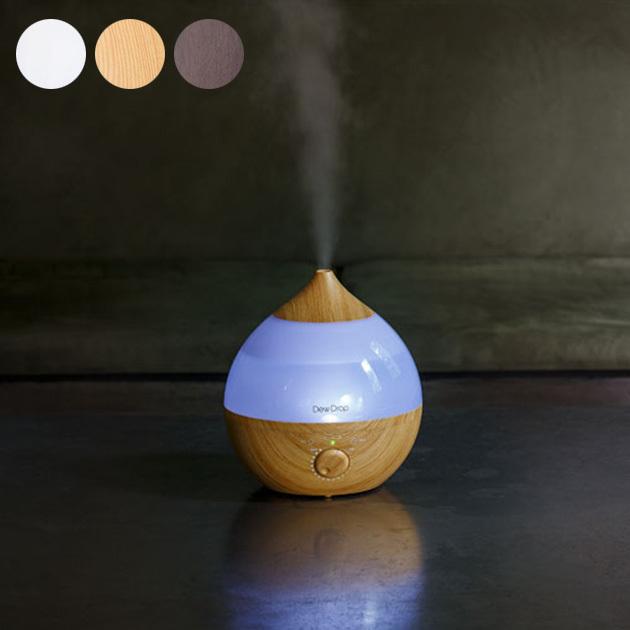 加湿器 上から給水 超音波式 アロマ おしゃれ Threeup スリーアップ 上部給水式アロマ加湿器 デュードロップｌ Mka 5504 Uminecco ウミネッコ 通販 Yahoo ショッピング