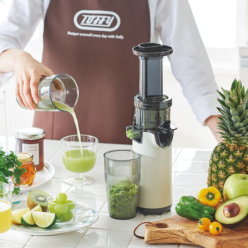 低速ジューサー おしゃれ コンパクト ミキサー スムージー Toffy トフィー ミニスロージューサー Mnr 0262 Uminecco ウミネッコ 通販 Yahoo ショッピング