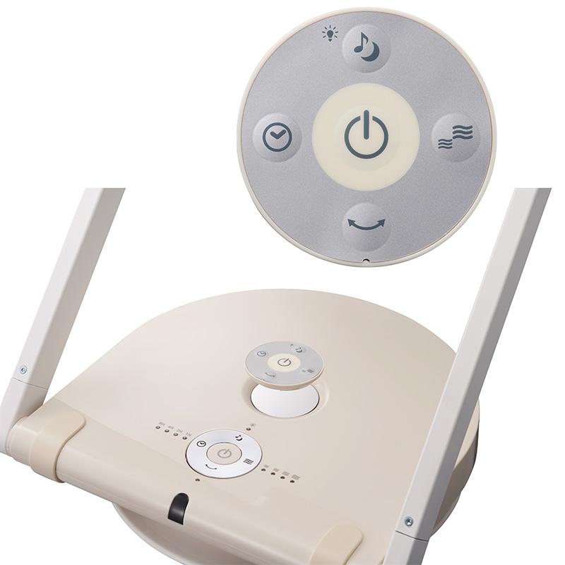 扇風機 折りたたみ スリム 薄い おしゃれ DCモーター