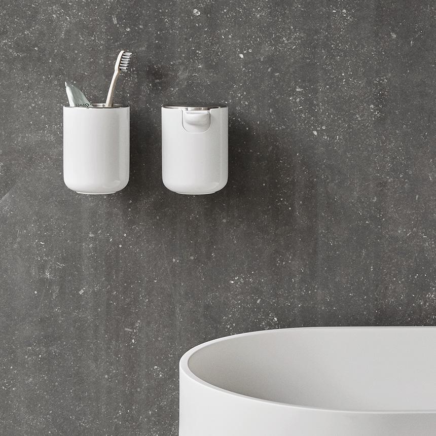 壁掛け 歯ブラシスタンド ホルダー おしゃれ 北欧 ケース スマート Audo Copenhagen オドー コペンハーゲン ハブラシホルダー ウォールの画像