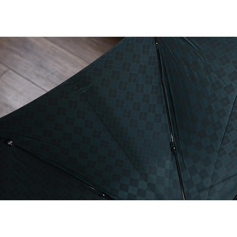 丈夫 おしゃれ ビジネスマン 雨傘 Ramuda ラムダ 紳士用長傘 晴雨兼用