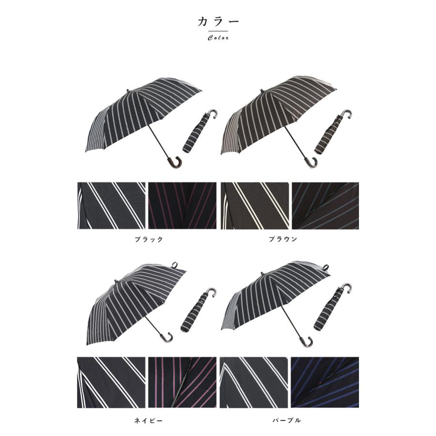 傘 メンズ ブランド 高級 Ramuda 折りたたみ傘 8本骨 55cm 日本製