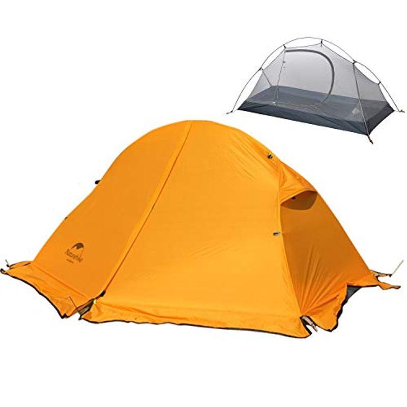 Naturehike テント 1人用 二重層 uvカット UPF30+ アルミポール 軽量 設営簡単 ツーリングドーム ソロキャンプ 耐水圧