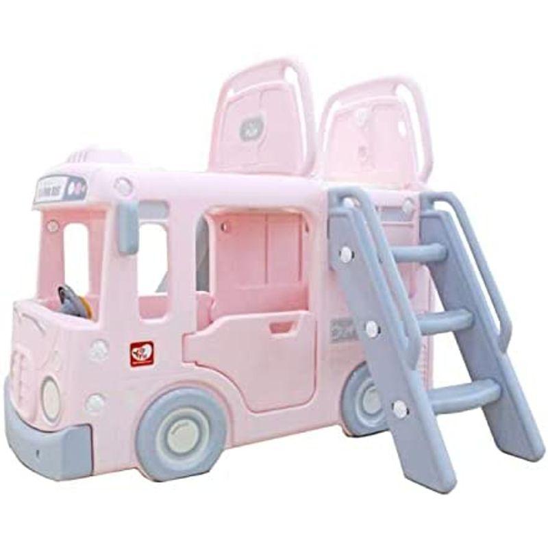 日本製】【日本製】YAYA 3in1 ヤヤ すべり台付 スクールバス 3in1 3