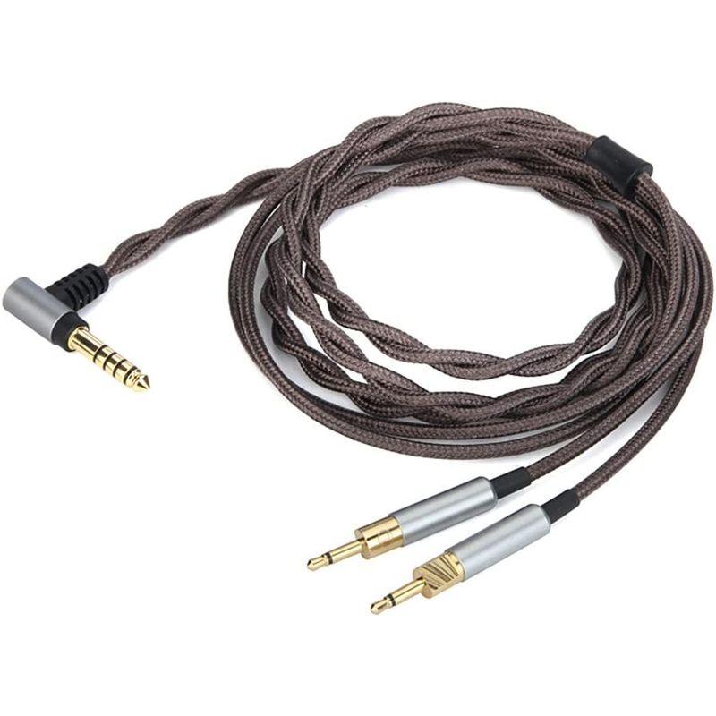 最大95%オフ!最大95%オフ!6N単結晶銅 ブラック 4.4mm 5極 バランス ビバボ HD700 対応 交換用 リケーブル ヘッドフォン ケーブル イヤホン、ヘッドホン CFポッシュ(Cf Posh) マフラーフランジ ショベルヘッド用 4.5mm スチール 1枚入 880440