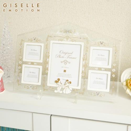 ディズニー 結婚祝い フォトフレーム 写真立て オリジナルフォトフレームファミリーサイズ Giselle Emotion 通販 Yahoo ショッピング