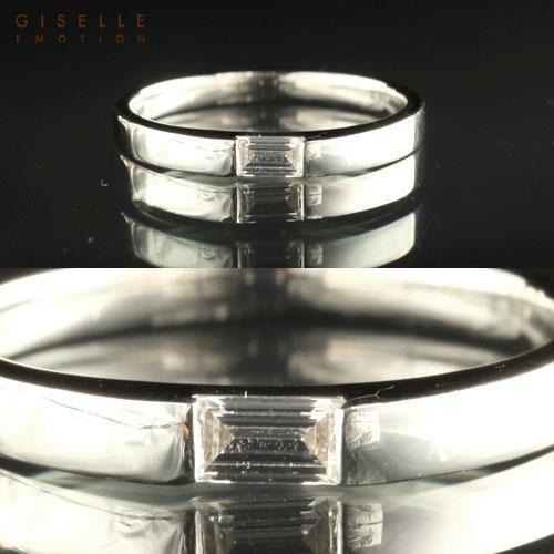 USED 婚約指輪 10大特典あり 0.1ct天然ダイヤモンド エンゲージリング10金ホワイトゴールド（20-1955） 【1047533202】(36944円)