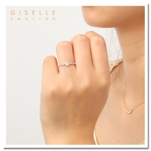 リング ピンキーリング 6月誕生石 7号〜15号 ムーンストーン10金