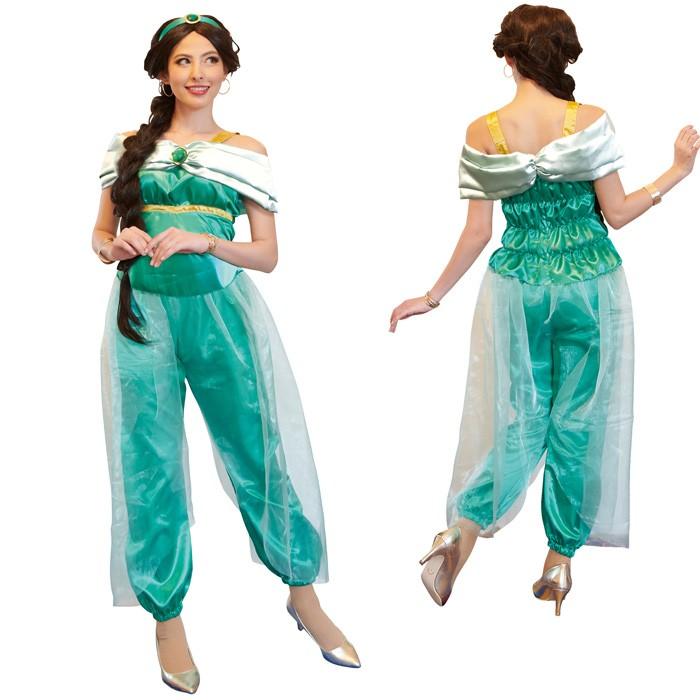 ハロウィン コスプレ ディズニー レディース ジャスミン アラジン プリンセス セクシー Zakka Green 通販 Yahoo ショッピング