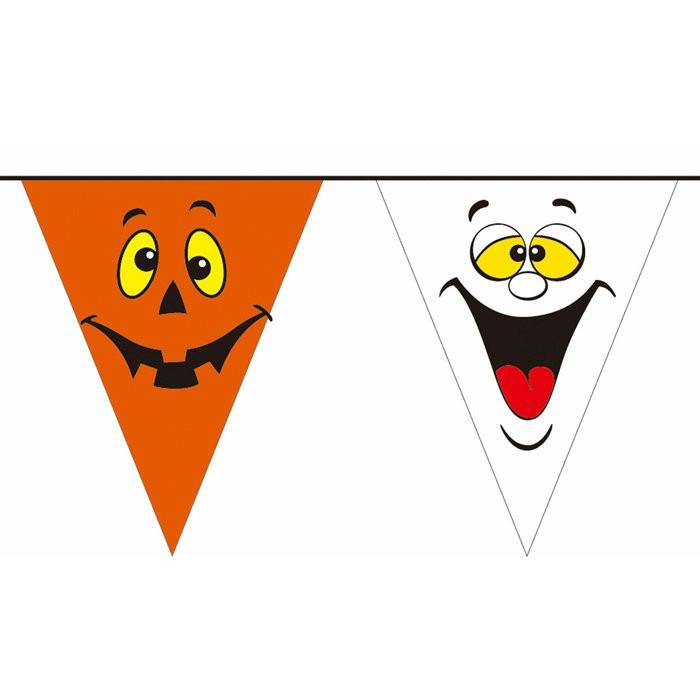 ハロウィングッズ 12ft Flag Banner Punpkin & Ghost ベランダ 玄関 リビングを素敵にデコレーション｜gita｜02