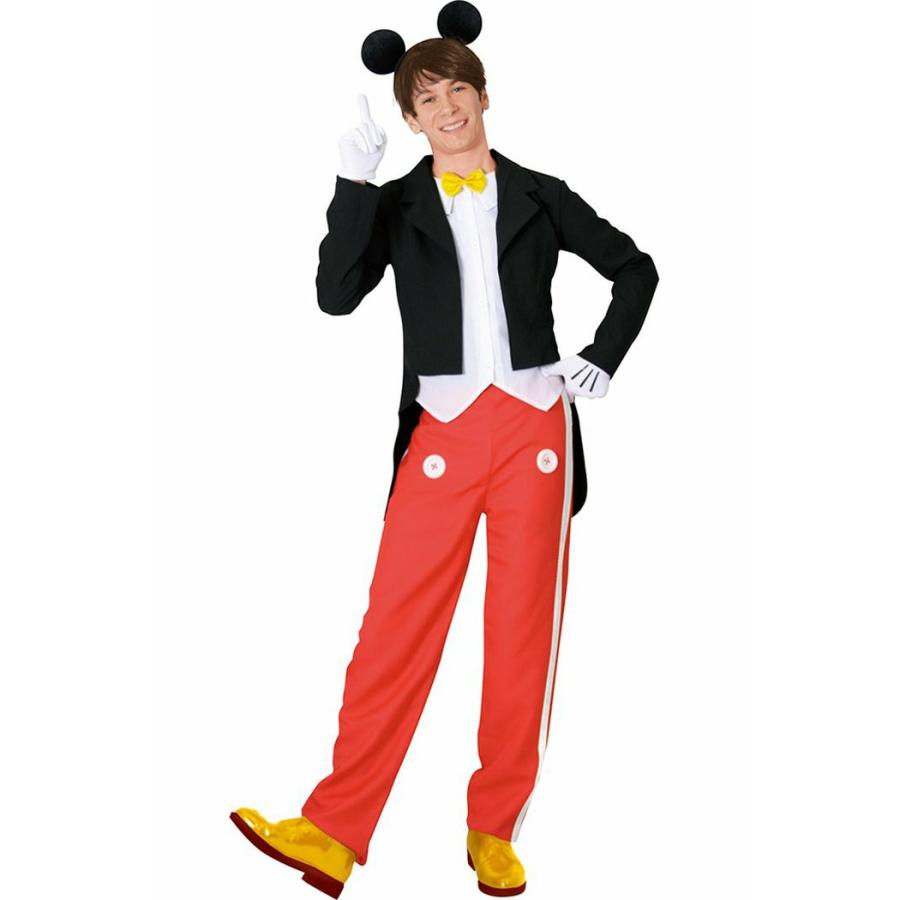 ハロウィン コスプレ ディズニー 大人 仮装 衣装 ミッキーマウスメンズ Mickey Mouse Disney コスチューム 変装 Zakka Green 通販 Yahoo ショッピング