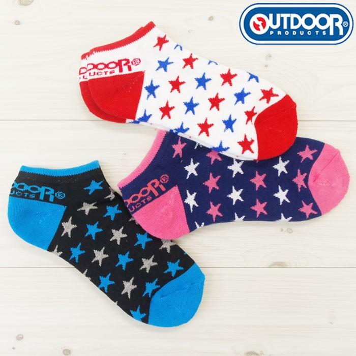 Outdoor Products アウトドア ソックス レディース 3足組 靴下 くるぶし おしゃれ 3足セット スニーカーソックス スター 23 Apbad0112aa Zakka Green 通販 Yahoo ショッピング