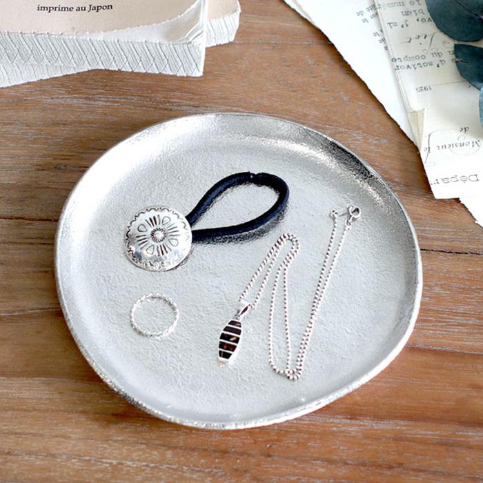 メール便 トレー おしゃれ アルミ 小物入れ トレイ ラウンドトレイ M Creer Santolina サントリナ オーバル ア Bicre Zakka Green 通販 Yahoo ショッピング