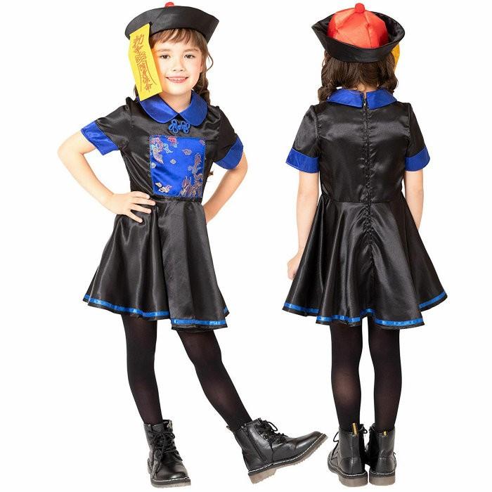 ハロウィン 衣装 子供 コスプレ 仮装 女の子 コスチューム キョンシーガール キッズ 100cm 1cm 140cm 子供 ミニキョンシー 霊幻道士 幽幻道士 中国 ゾンビ 妖 Cla Zakka Green 通販 Yahoo ショッピング