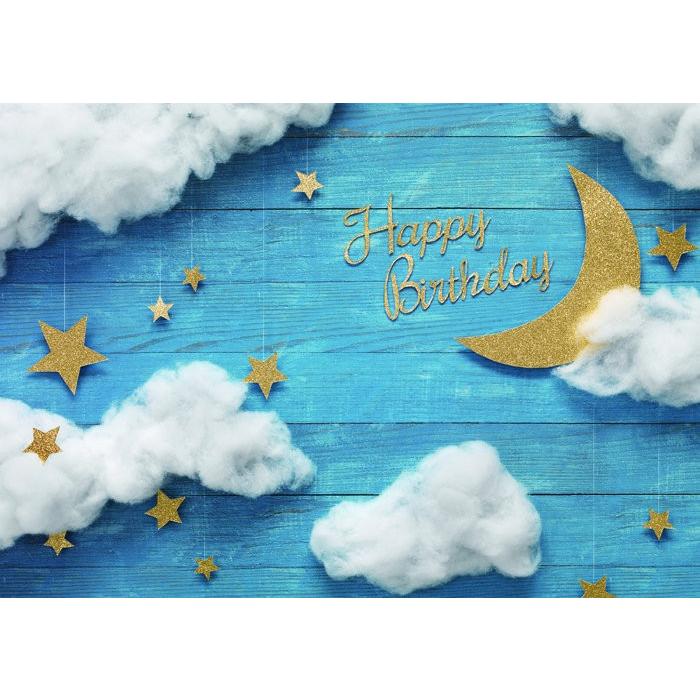 イエスタ フォトポスター 壁紙 撮影用 Happy Birthday ナイトスカイ インスタ インスタ映え Sns フォトジェニック 家族 仲間 お家で Cla Zakka Green 通販 Yahoo ショッピング