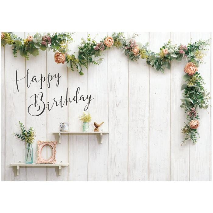 イエスタ フォトポスター 壁紙 撮影用 Happy Birthday シャビーハウス インスタ インスタ映え Sns フォトジェニック 家族 仲間 お家で Cla Zakka Green 通販 Yahoo ショッピング