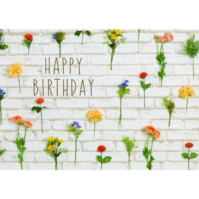 イエスタ フォトポスター 壁紙 撮影用 Happy Birthday ナチュラルフラワー インスタ インスタ映え Sns フォトジェニック 家族 仲間 お家で Cla Zakka Green 通販 Yahoo ショッピング