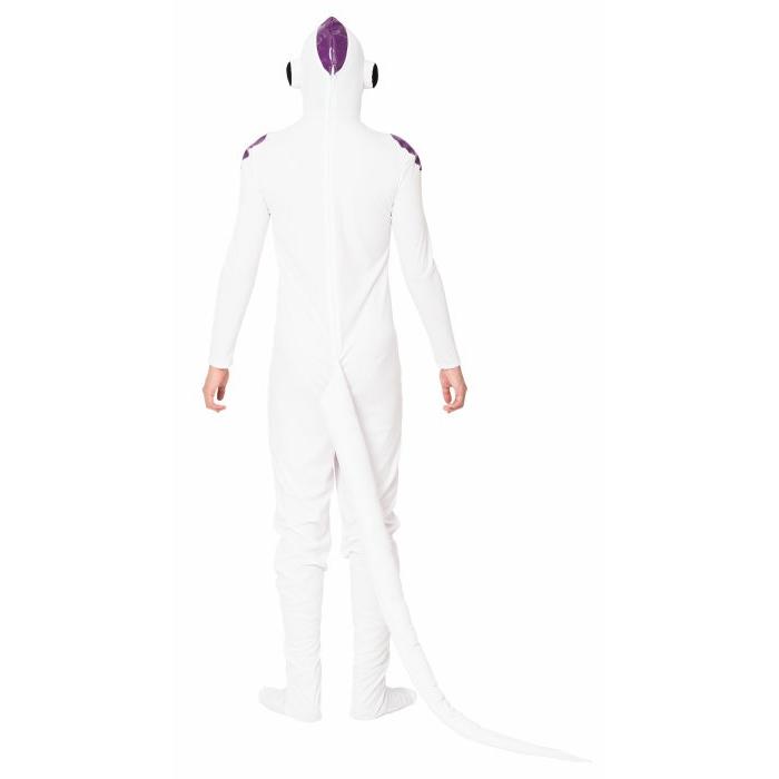 ハロウィン コスプレ メンズ レディース 仮装 コスチューム 衣装 大人 なりきり なり研 悪のエイリアン キャラクター風 全身タイツ ホワイト しっぽ付き おもし Cla7034 Zakka Green 通販 Yahoo ショッピング