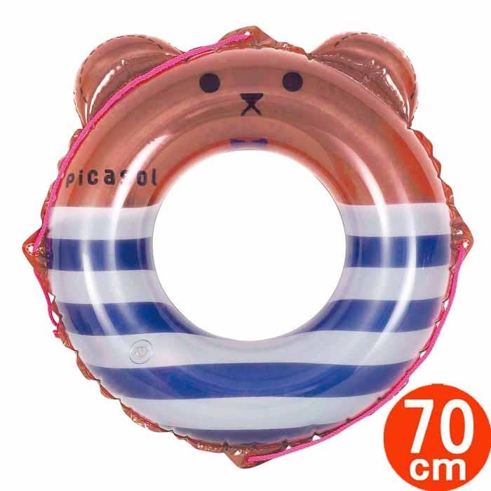 浮き輪 子供用 70cm ボーダークマ Du ビーチ 浮輪 うきわ プール 海水浴 ジュニア 子供用 Dodu Zakka Green 通販 Yahoo ショッピング