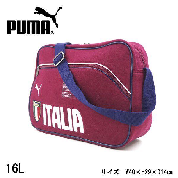 ショルダーバッグ 斜めがけバッグ プーマ PUMA FIGC ITALIA パーマグラネット ピーコート ホワイト｜gita