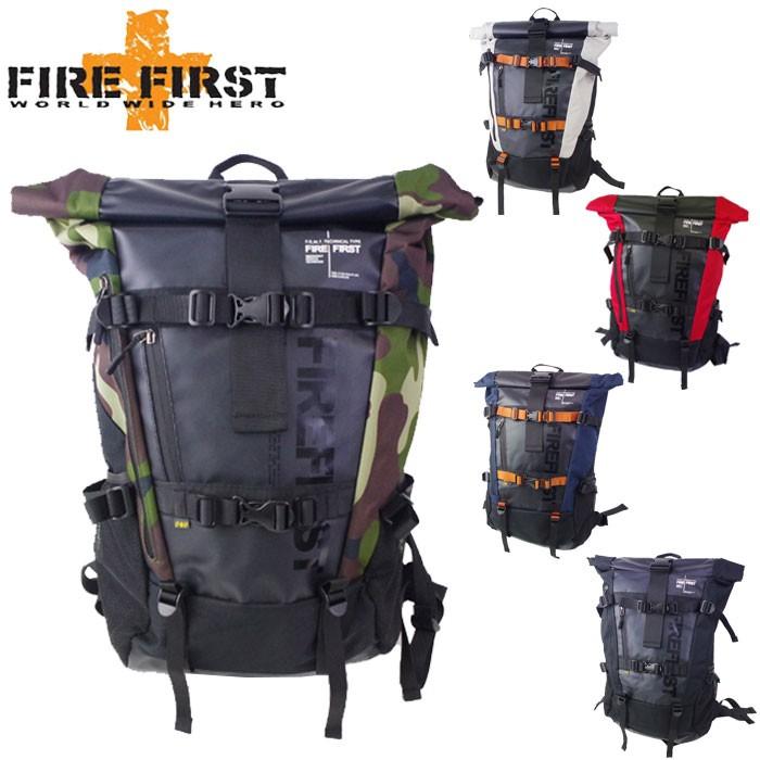 Fire First リュック 大容量 バッグ バックパック ロールトップ ファイヤーファースト デイバック メンズ レディース 全5色 Fftg Fu9190 Zakka Green 通販 Yahoo ショッピング