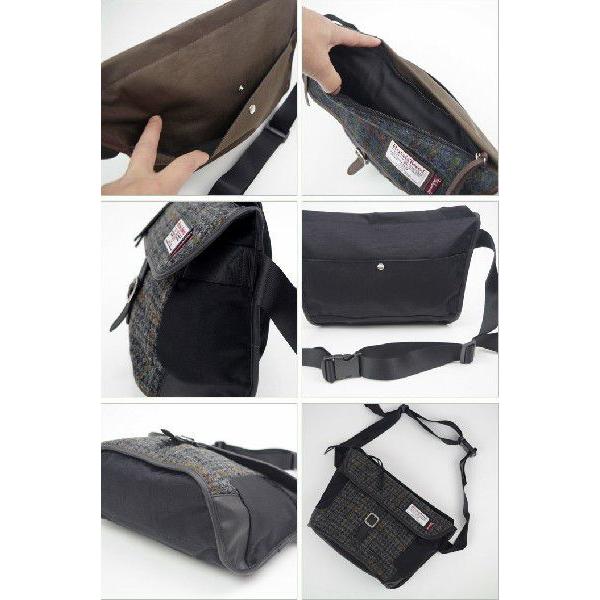 ハリスツイード メッセンジャーバッグ ショルダーバッグ メンズ Harris Tweed Indispensable インディスペンサブル Ga Zakka Green 通販 Yahoo ショッピング