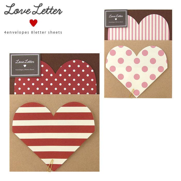 メール便 ラブレター レターセット おしゃれ 大人 かわいい 手紙 封筒 手紙セット Ltst06 ギフト メッセージ 便せん レター 告白 ハート Labltst06 Zakka Green 通販 Yahoo ショッピング