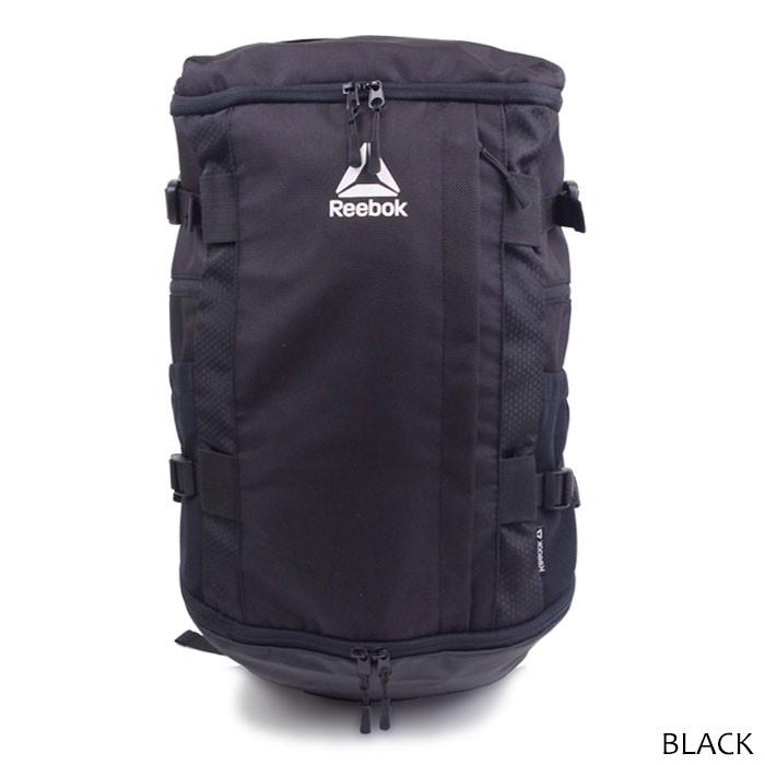 Reebok/リーボック バックパック メンズ/レディース リュック ブラック 20L ARB1014 リュックサック スクエアタイプ ボックス型 大容量 通勤 通学 デイパック ス｜gita｜04